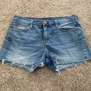 Light blue J Crew Jean Shorts